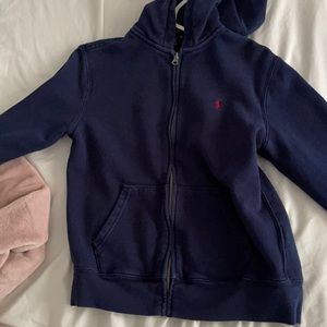 Boys large ralph lauren zip up